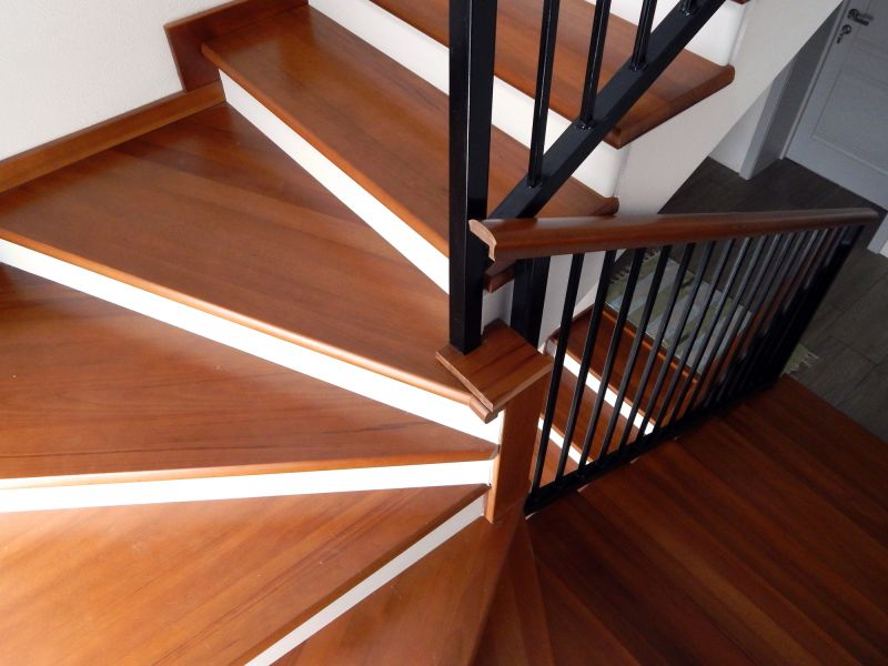 Wood Stair Railing Repair in Conroe, TX