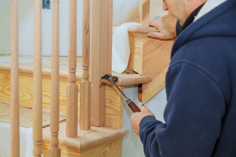 Wood Stairs Repair in Conroe, TX